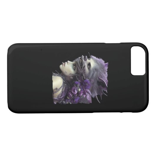 Whimsigoth Funny Design für Halloween Case-Mate iPhone Hülle (Rückseite (Horizontal))