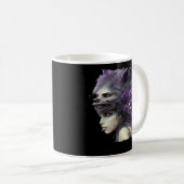 Whimsigoth Funny Design für Halloween Kaffeetasse (VorderseiteRechts)