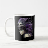 Whimsigoth Funny Design für Halloween Kaffeetasse (Links)