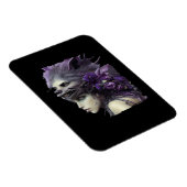 Whimsigoth Funny Design für Halloween Magnet (Rechte Seite)