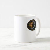 Whimsigoth gestanzter Glasmond und Sun Classic Kaffeetasse (VorderseiteRechts)