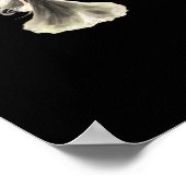 Whimsigoth Girl Dark Fairy Ästhetik mit Vibes Cl Poster (Ecke)