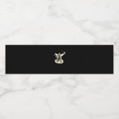 Whimsigoth Girl Dark Fairy Ästhetik mit Vibes Cl Wasserflaschenetikett (Einzelnes Label)