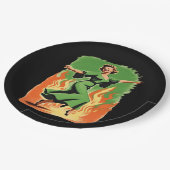 Whimsigoth Goth Wall Art 90er Dekor HECKINFAROUT F Pappteller (Schrägansicht)
