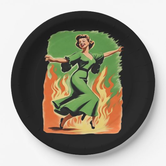 Whimsigoth Goth Wall Art 90er Dekor HECKINFAROUT F Pappteller (Vorderseite)