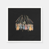 Whimsigoth Goth Wall Art 90s Dekor HECKINFAROUT SL Serviette (Vorderseite)