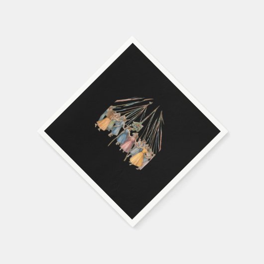 Whimsigoth Goth Wall Art 90s Dekor HECKINFAROUT SL Serviette (Ecke)