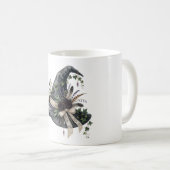 Whimsigoth-Gotik-Hexenhut mit botanischem Thema Kaffeetasse (VorderseiteRechts)