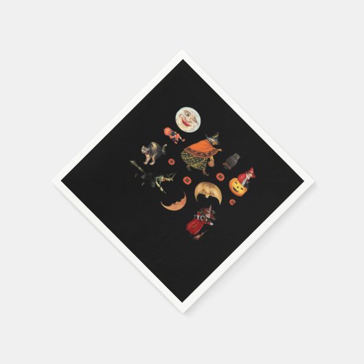 Whimsigoth Halloween Pack Classic Serviette (Ecke)