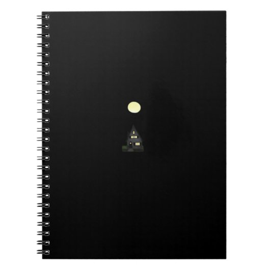 Whimsigoth Herbstliche Hütte Oversifiziert Notizblock (Vorderseite)