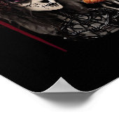 Whimsigoth - Klassische Monde und Spuk Gärten Poster (Ecke)