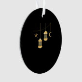 Whimsigoth Lantern Full Moon Night Sky Classic Ornament (Vorderseite)