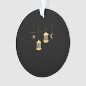 Whimsigoth Lantern Full Moon Night Sky Classic Ornament (Vorderseite)