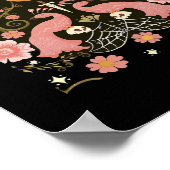 Whimsigoth Midnight Garden Graphic Poster (Ecke)