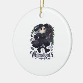 Whimsigoth mit City Classic - Stadtmagie trifft au Keramik Ornament (Links)