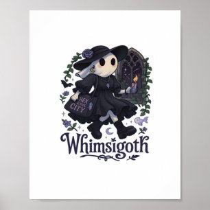 Whimsigoth mit City Classic - Stadtmagie trifft au Poster