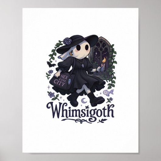 Whimsigoth mit City Classic - Stadtmagie trifft au Poster (Vorne)