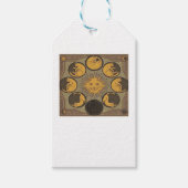 Whimsigoth Moon Classic Geschenkanhänger (Vorderseite)