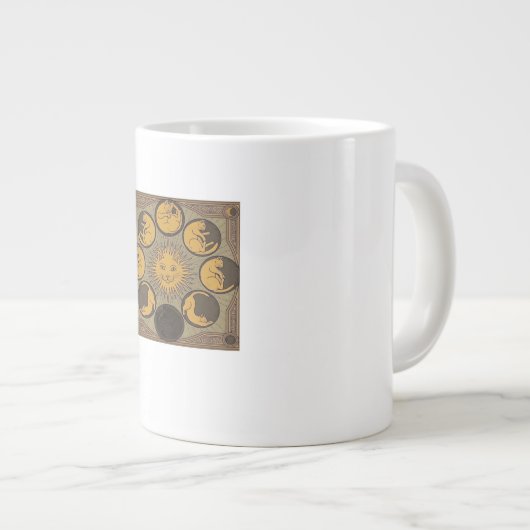 Whimsigoth Moon Classic Jumbo-Tasse (Vorderseite Rechts)