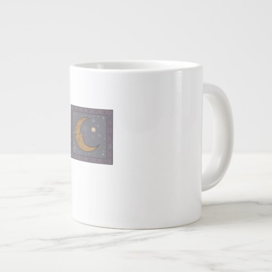 Whimsigoth Moon Classic Jumbo-Tasse (Vorderseite Rechts)