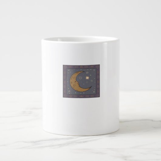 Whimsigoth Moon Classic Jumbo-Tasse (Vorderseite)