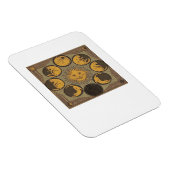 Whimsigoth Moon Classic Magnet (Rechte Seite)