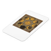 Whimsigoth Moon Classic Magnet (Linke Seite)