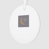 Whimsigoth Moon Classic Ornament (Vorderseite)