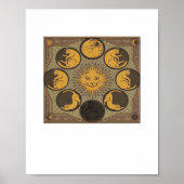 Whimsigoth Moon Classic Poster (Vorne)