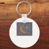 Whimsigoth Moon Classic Schlüsselanhänger (Vorderseite)