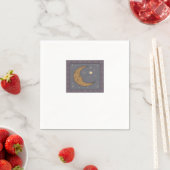 Whimsigoth Moon Classic Serviette (Beispiel)
