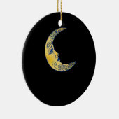 Whimsigoth Moon Keramik Ornament (Rechts)