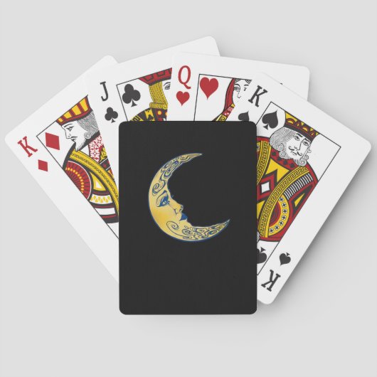 Whimsigoth Moon Spielkarten (Rückseite)