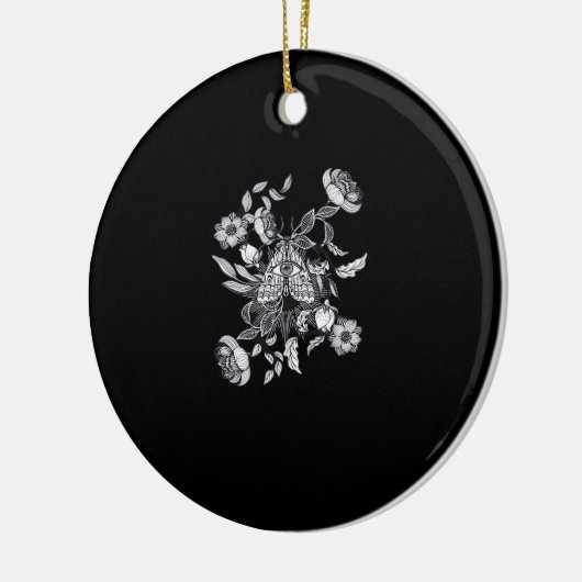 Whimsigoth Moth ・ Grunge Fairy Classic Keramik Ornament (Links)