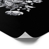 Whimsigoth Moth ・ Grunge Fairy Classic Poster (Ecke)