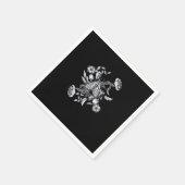 Whimsigoth Moth ・ Grunge Fairy Classic Serviette (Ecke)