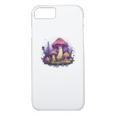 Whimsigoth Mushrooms und Crystals Classic Case-Mate iPhone Hülle (Rückseite)