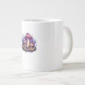 Whimsigoth Mushrooms und Crystals Classic Jumbo-Tasse (Vorderseite Rechts)