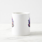 Whimsigoth Mushrooms und Crystals Classic Kaffeetasse (Mittel)