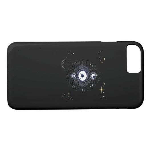 Whimsigoth Night Sky Sun Moon Case-Mate iPhone Hülle (Rückseite (Horizontal))