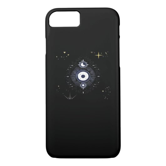 Whimsigoth Night Sky Sun Moon Case-Mate iPhone Hülle (Rückseite)