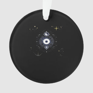 Whimsigoth Night Sky Sun Moon Ornament