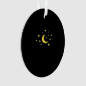Whimsigoth Night Sky Sun Moon Witchy Ornament (Vorderseite)