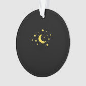 Whimsigoth Night Sky Sun Moon Witchy Ornament (Vorderseite)