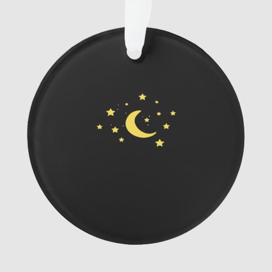 Whimsigoth Night Sky Sun Moon Witchy Ornament (Vorderseite)