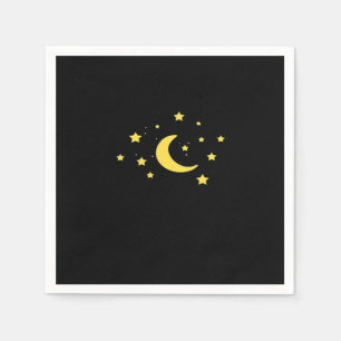 Whimsigoth Night Sky Sun Moon Witchy Serviette