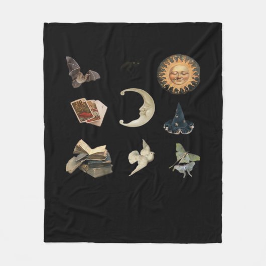 Whimsigoth Pack Fleecedecke (Vorderseite)