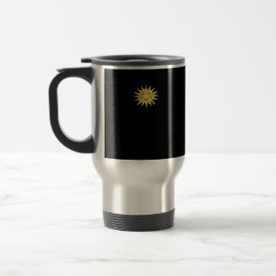 Whimsigoth Pentagram Sun Classic Reisebecher