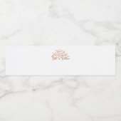 Whimsigoth Reader Moth Design Classic Wasserflaschenetikett (Einzelnes Label)