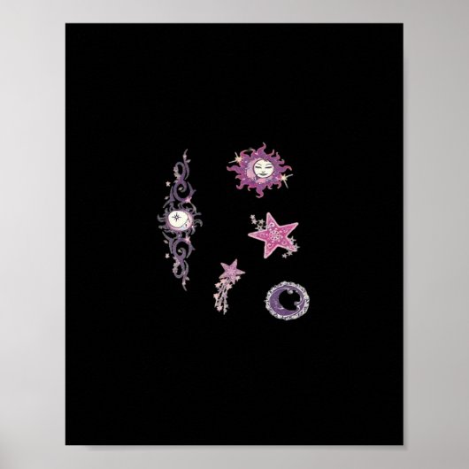 Whimsigoth - Romantisches ästhetisches Zitat Poster (Vorne)